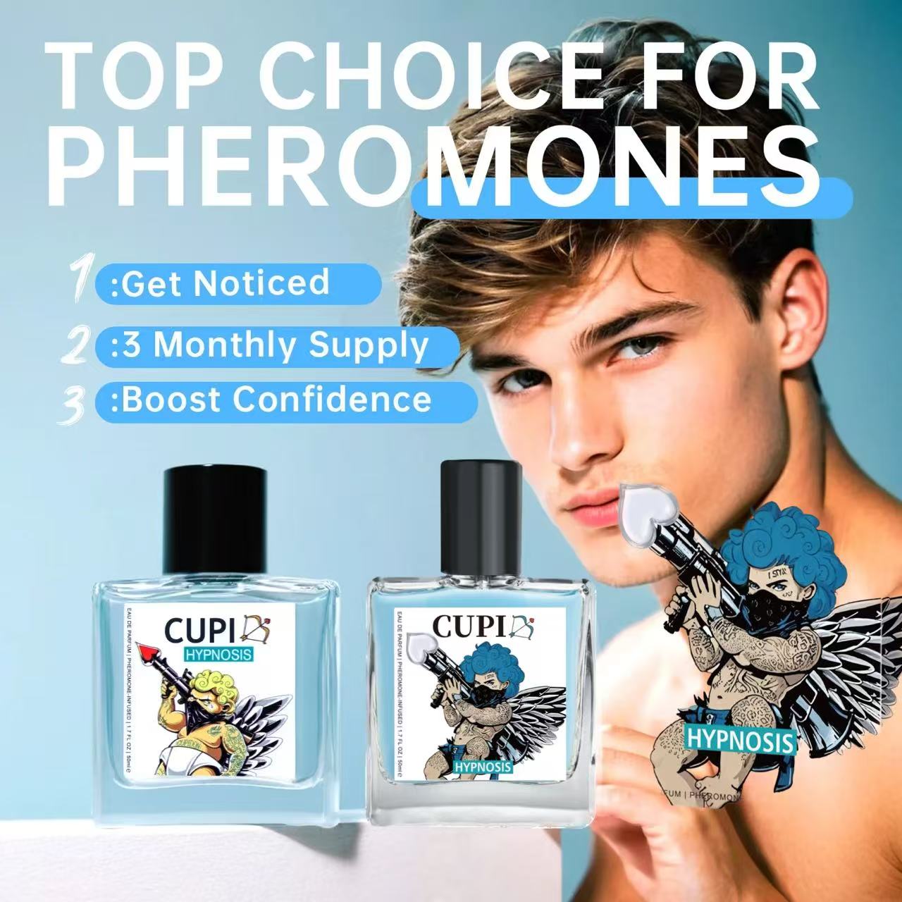 Perfume Is Fragrance World - 10/50ML Cupid Pheromone Hypnosis Perfume Original