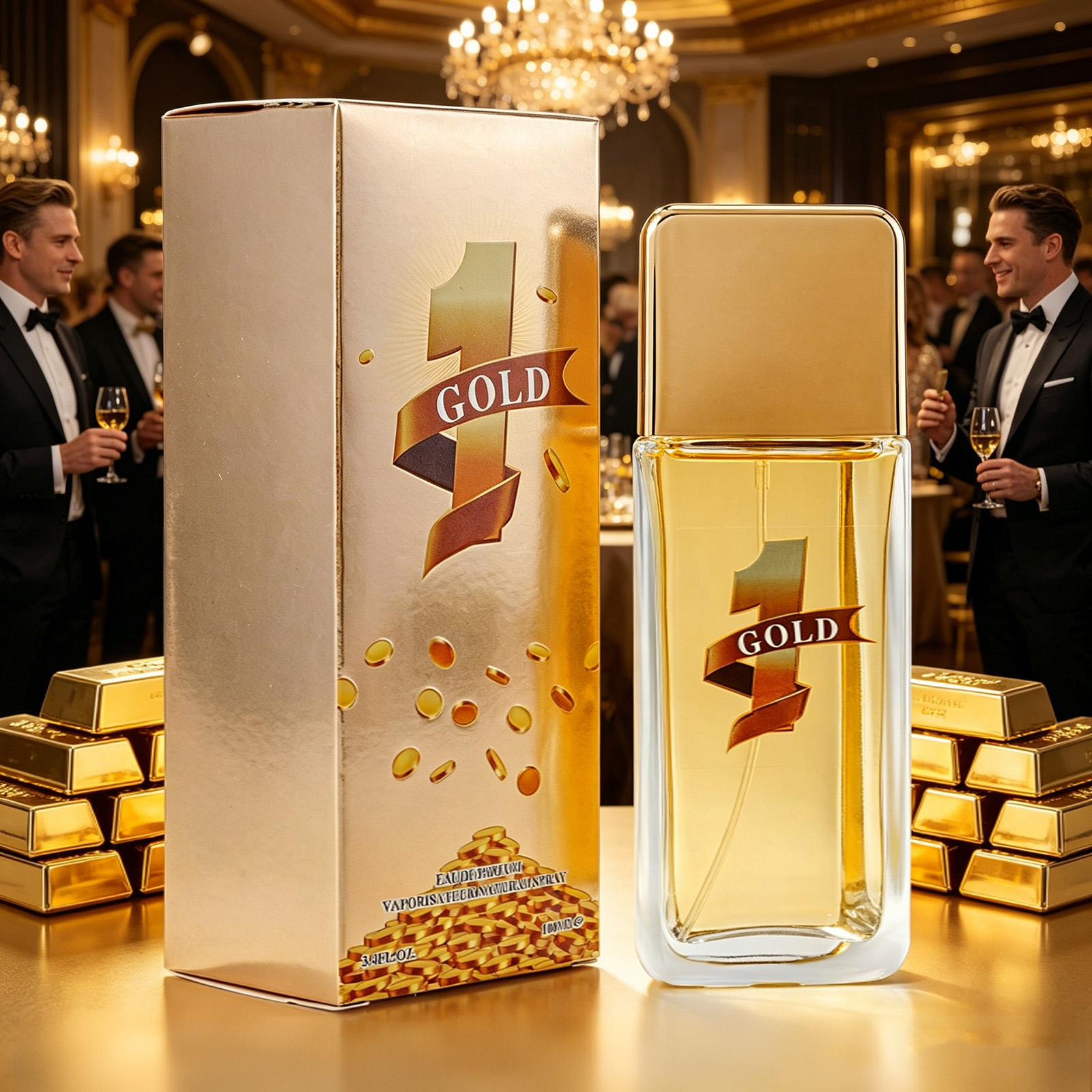 Perfume Fragrance Long Lasting - 1 GOLD 100ml Men's Perfume EDP