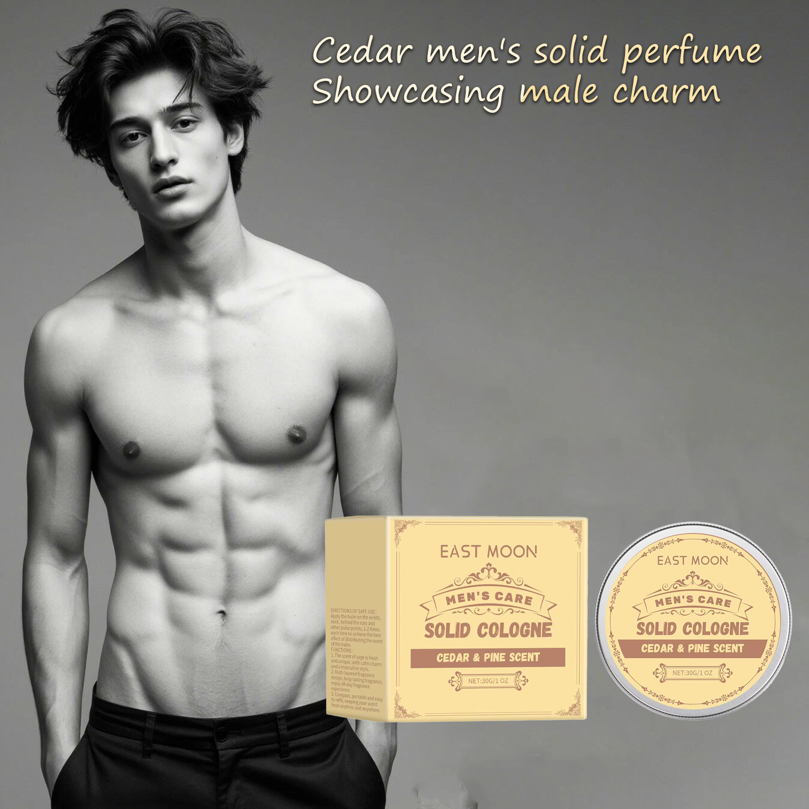 Cedar Wood Men's Solid Cologne - Perfume Fragrance List recension och pris