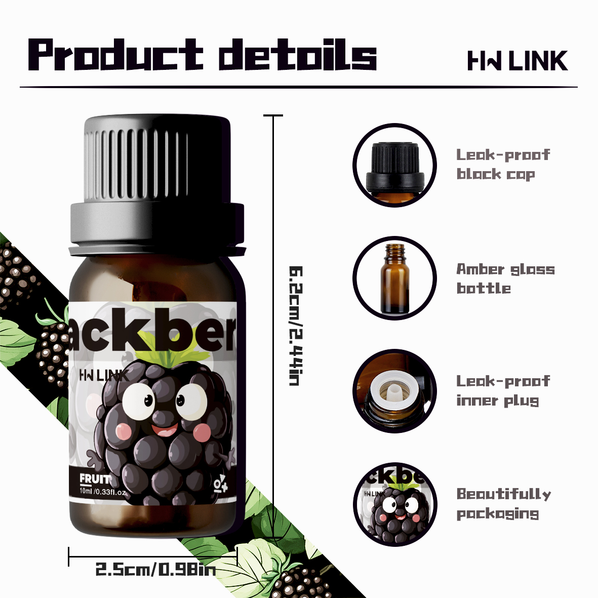 Blackberry Essential Oil Black - Fragrance World Perfume recension och pris