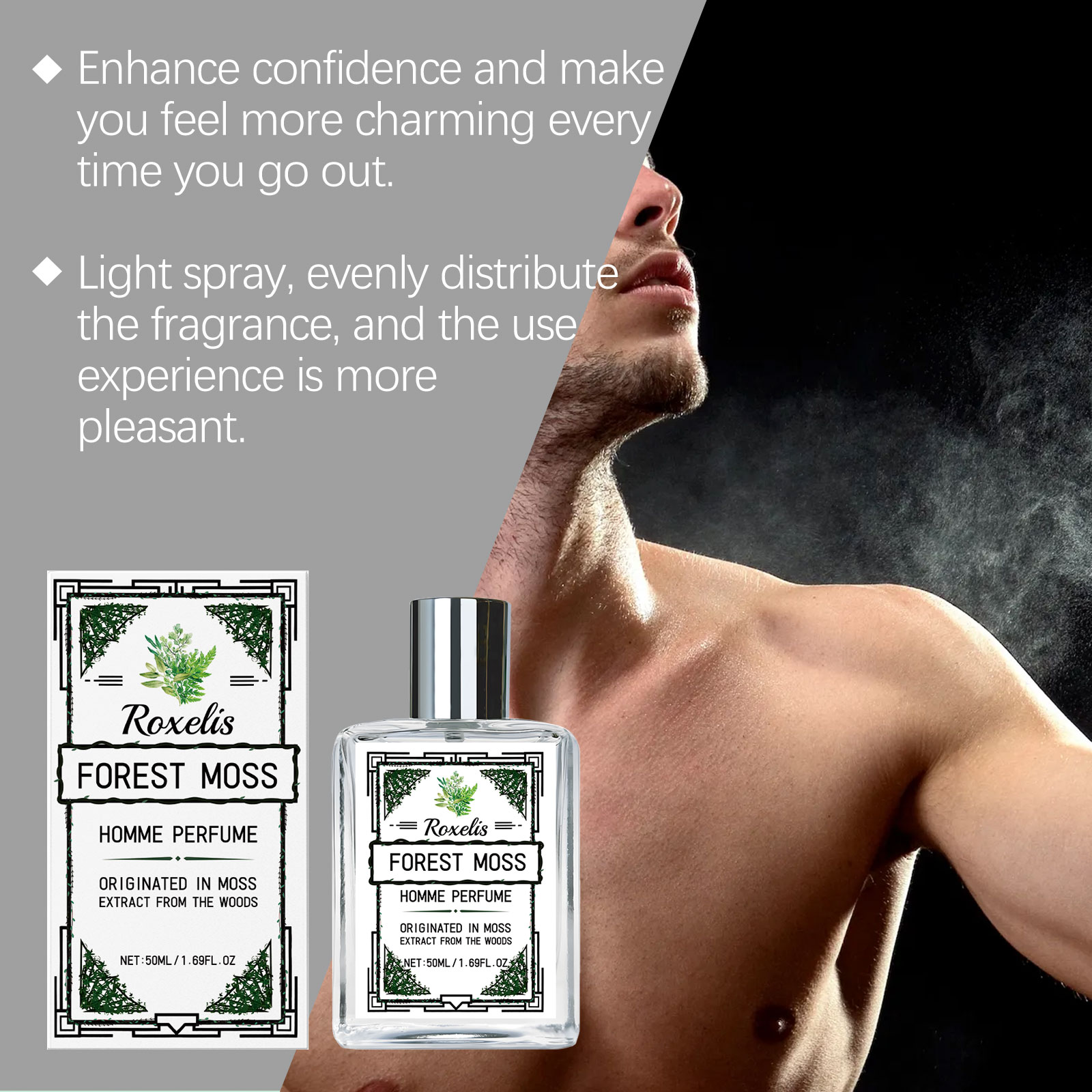 Roxelis 50ml Men's Body Fragra - Perfume Fragrance List recension och pris