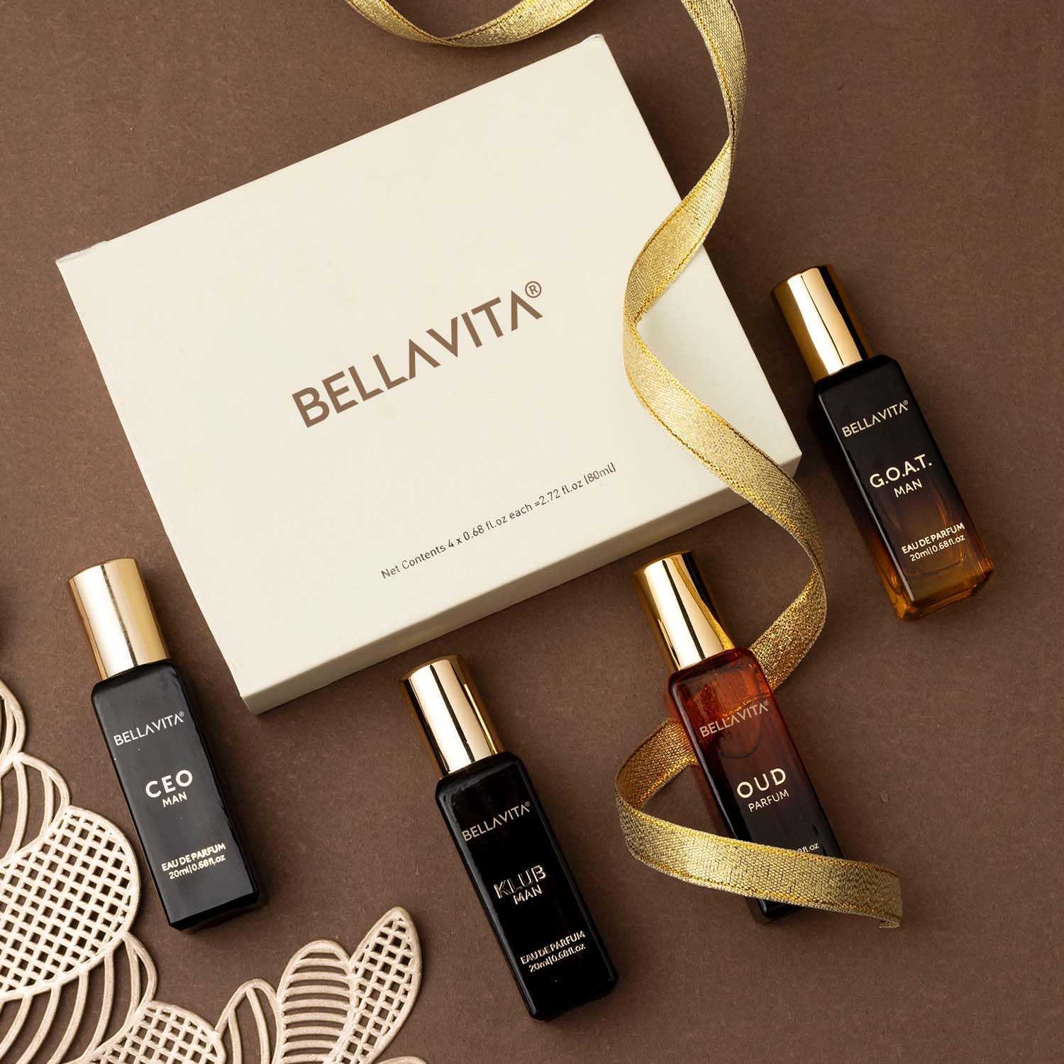 Bella Vita Portable 4x20ml Lux - Perfume Fragrance Long Lasting recension och pris