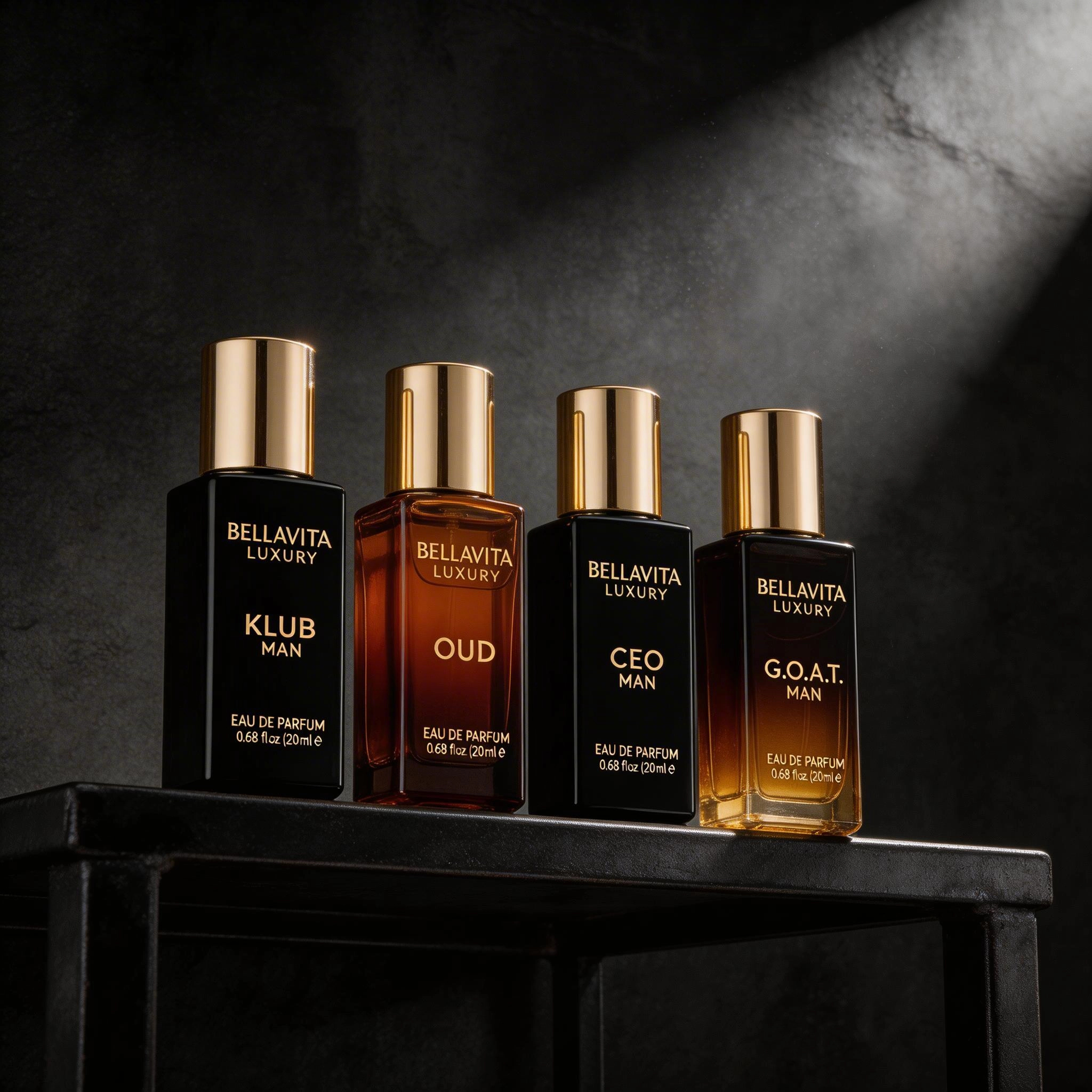 Bella Vita Portable 4x20ml Lux - Perfume Fragrance Long Lasting recension och pris