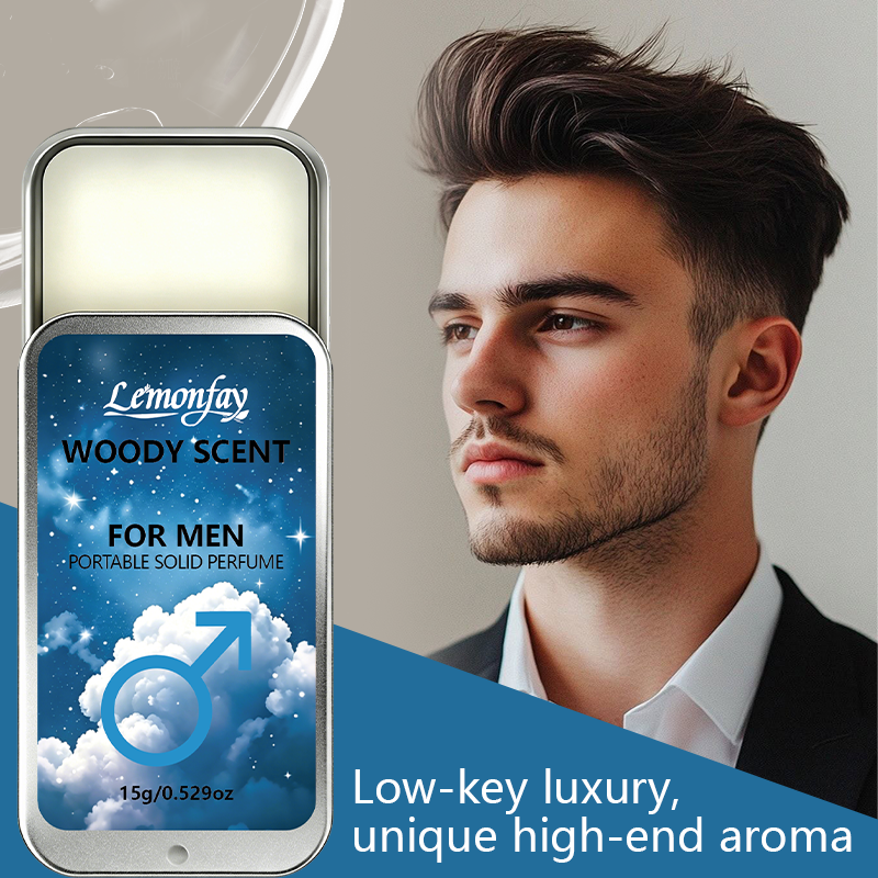 Lemonfay Woody Scent Portable  - Perfume Fragrance Long Lasting recension och pris